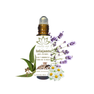 Roll On Relajante Anti Estrés Perro Gato Mascotas 10 Ml