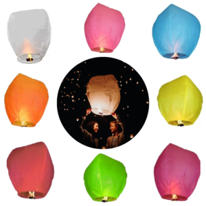 GLOBO DE CANTOYA MULTICOLOR