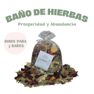 BAÑO DE HIERBAS PROSPERIDAD Y ABUNDANCIA