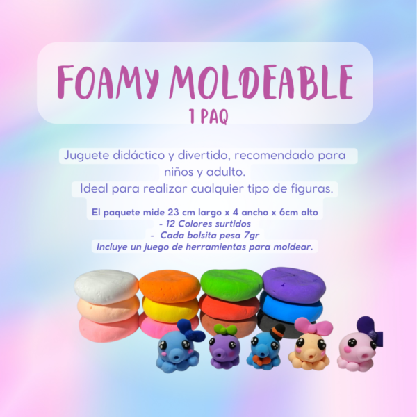 FOAMY MOLDEABLE - Imagen 5