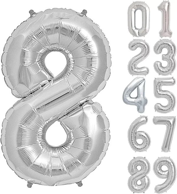 NUMERO METALICO DE GLOBO - Imagen 20