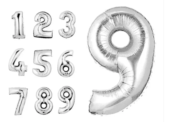 NUMERO METALICO DE GLOBO - Imagen 21
