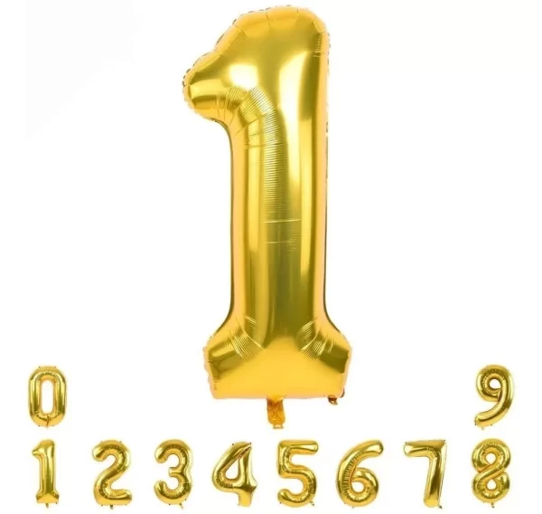 NUMERO METALICO DE GLOBO - Imagen 2