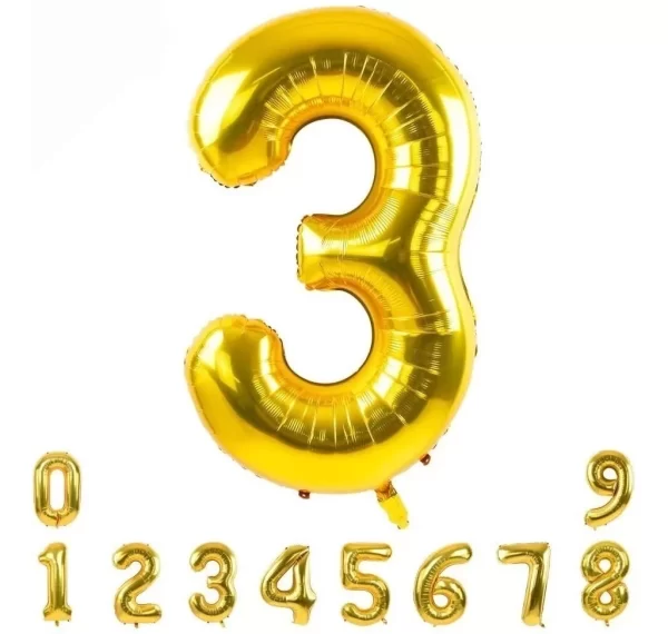 NUMERO METALICO DE GLOBO - Imagen 4