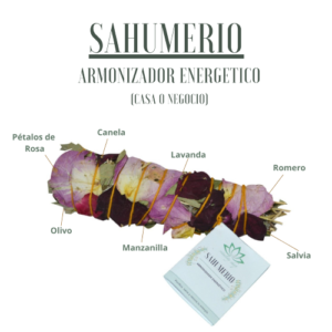 SAHUMERIO ARMONIZADOR ENERGÉTICO