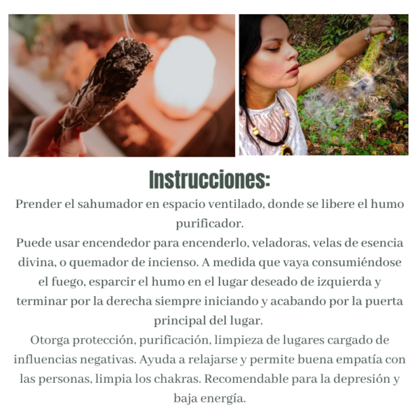 SAHUMERIO ABRE, DESBLOQUEA CAMINOS, LIBERADOR ENERGÉTICO - Imagen 3