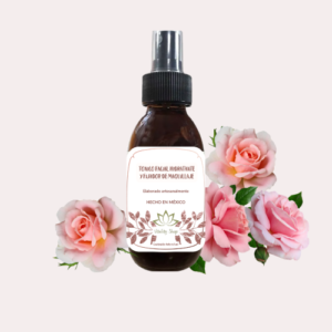 TÓNICO FACIAL HIDRATANTE Y FIJADO DE MAQUILLAJE.