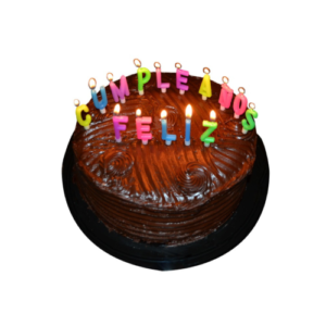 VELA DE LETRAS FELIZ CUMPLEAÑOS