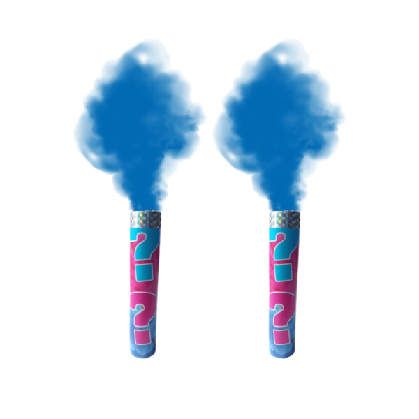 Bomba Revelación De Sexo Humo Bengala Baby shower Niño Niña 2pz - Imagen 4