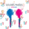 Bomba Revelación De Sexo Humo Bengala Baby shower Niño Niña 2pz - Imagen 2