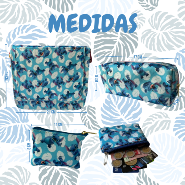 Regalo Para Dama, Niña, Bolsa Cross Body 3pz - Imagen 3