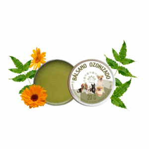 Bálsamo Ozonizado Regenerador Hidratante Heridas Perro Gato 20g